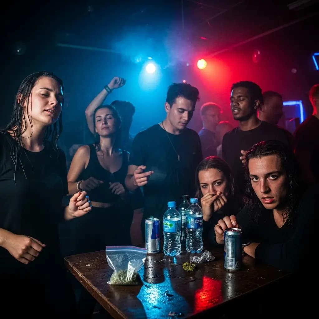 Party, Drogen & Techno: Aufklärung & Chemsex Risiken – 4AM TECHNO
