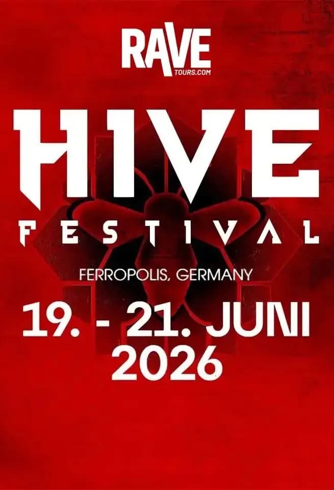 Flyer: Hive Festival 2026 – Gräfenhainichen – 4AM Techno Event