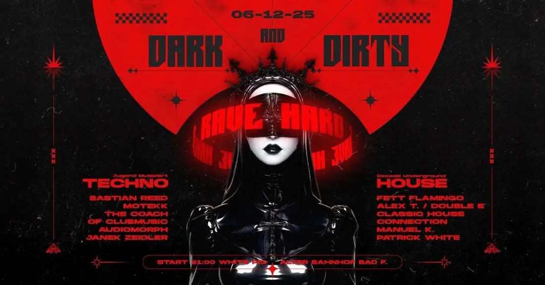 Dark & Dirty Rave im White Pig Bad Frankenhausen | 06. D...
